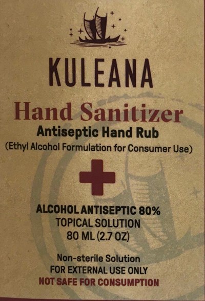 80 mL Front Label (80ml Krw Sanitizer)
